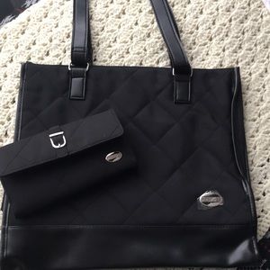 American Tourister tote and wallet